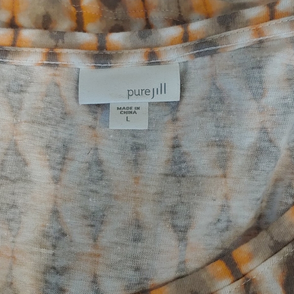 Pure J Jill short sleeve top Size L - Picture 2 of 4